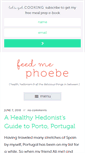Mobile Screenshot of feedmephoebe.com